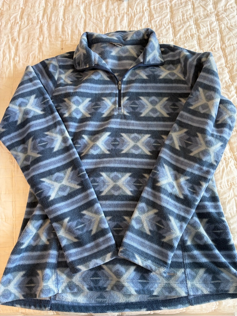 Eddie Bauer fleece pullover